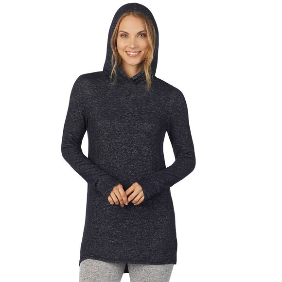 NWT Cuddl Duds SoftKnit Long Sleeve Tunic Hoodie  Size S - Picture 1 of 7